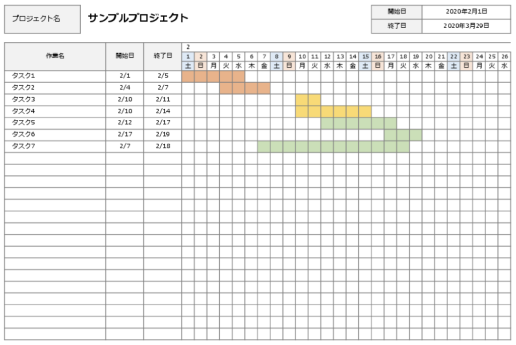 ガントチャートでタスク管理する方法 国産のおすすめアプリも紹介 Huddler ハドラー