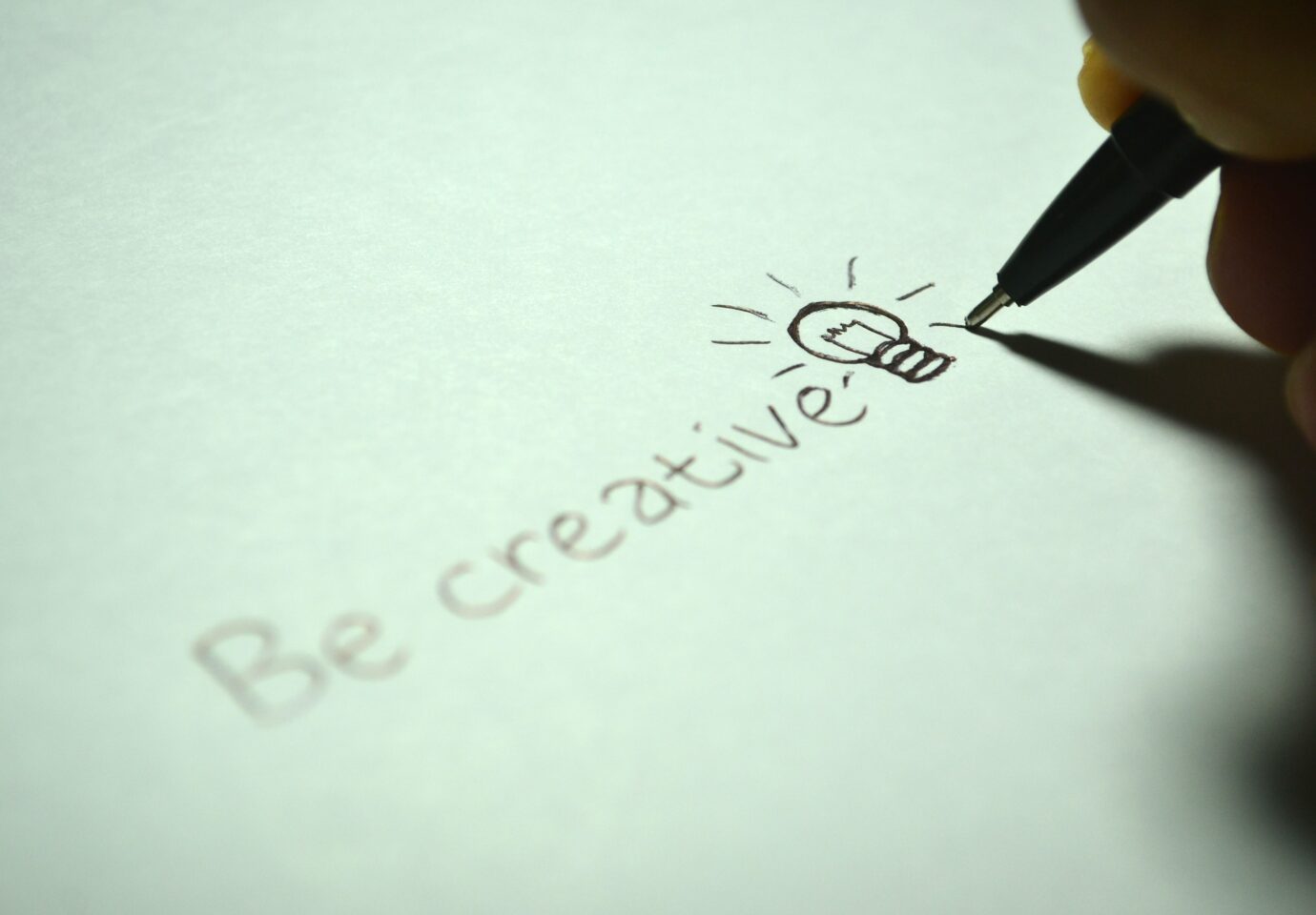 be creativve